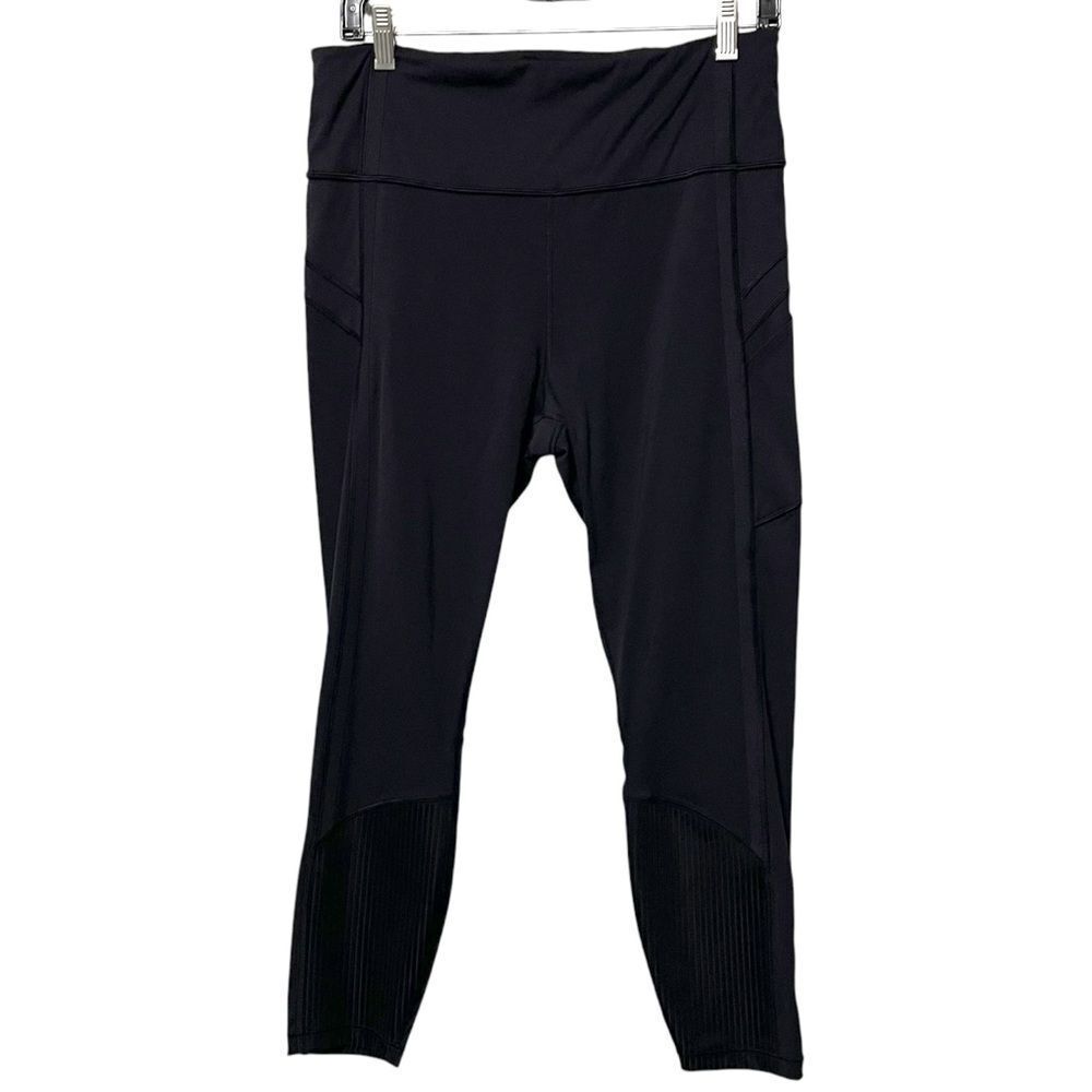 ATHLETA Vitality Rib 7/8 Tights Leggings L